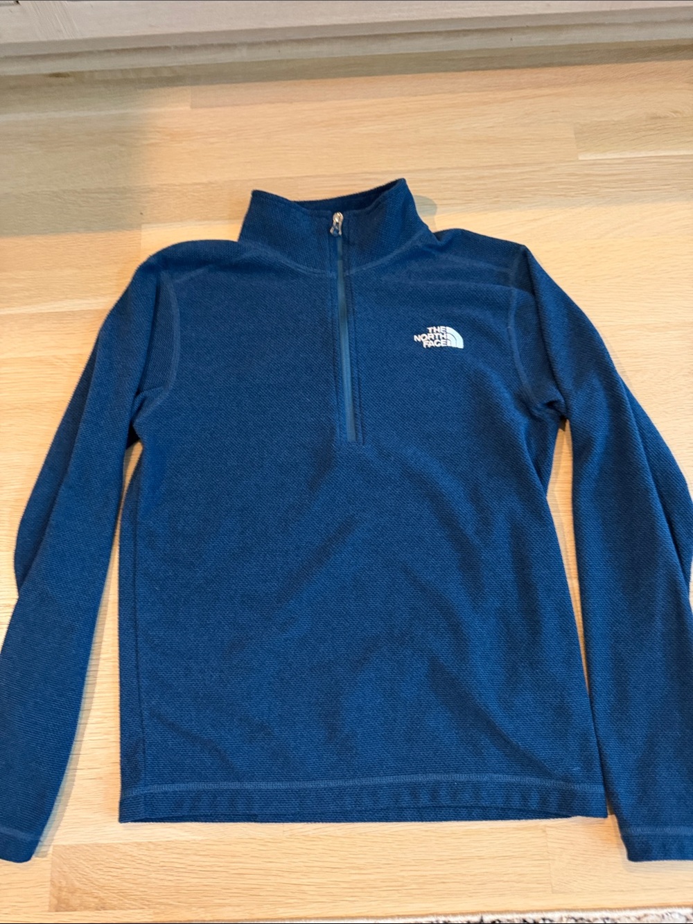 The North Face Men’s Sapphire Blue Quarter-Zip Fleece Pullover